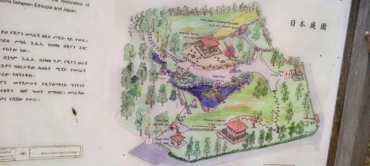 Original garden plan