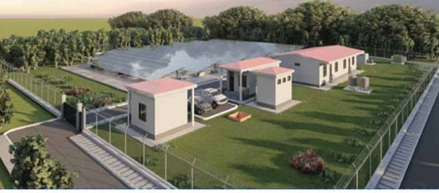 Site layout render